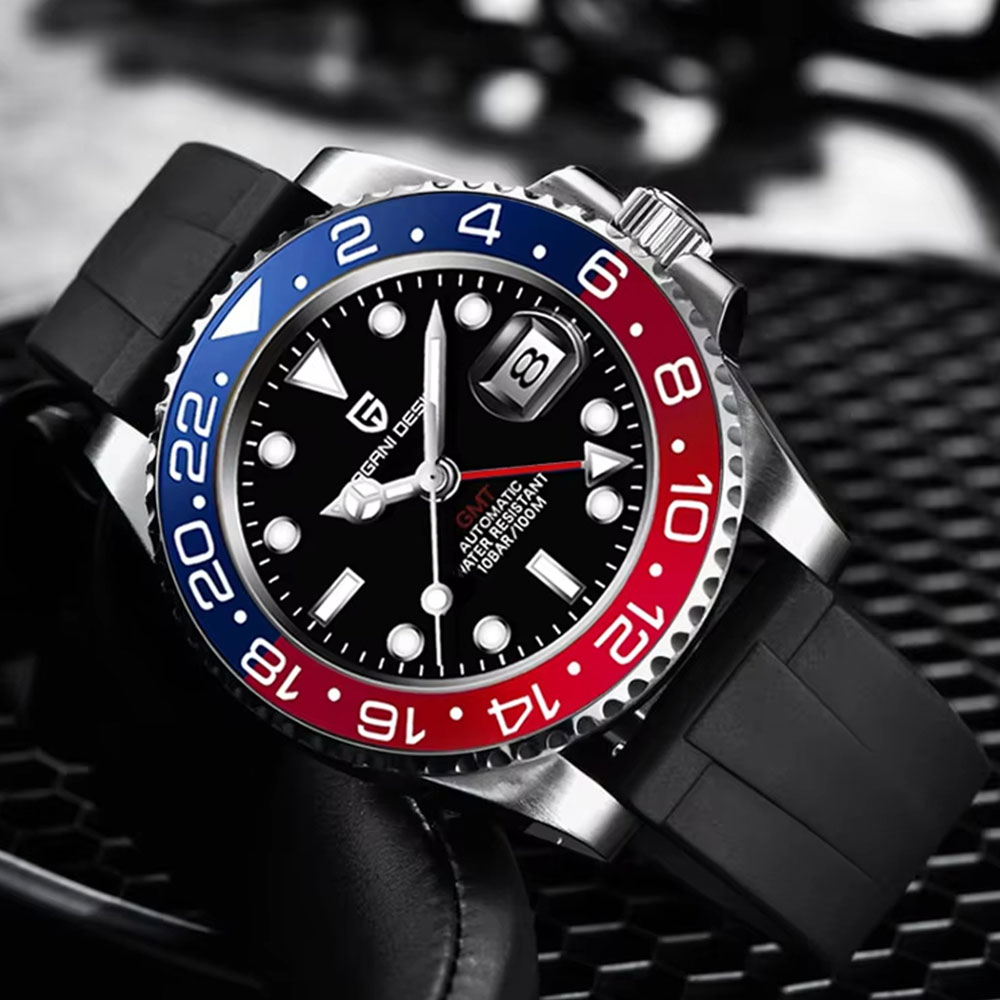 Luxury Watch Omega - Jam Tangan Pria PAGANI DESIGN GMT