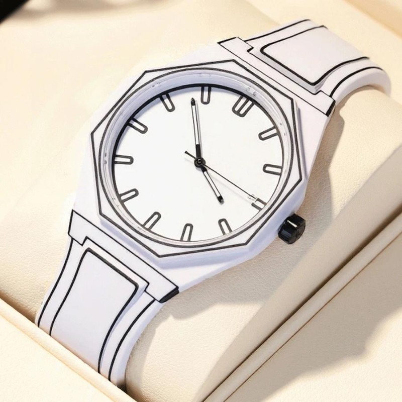 Luxury Watch White - Jam Tangan Kuarsa Fashion Baru untuk