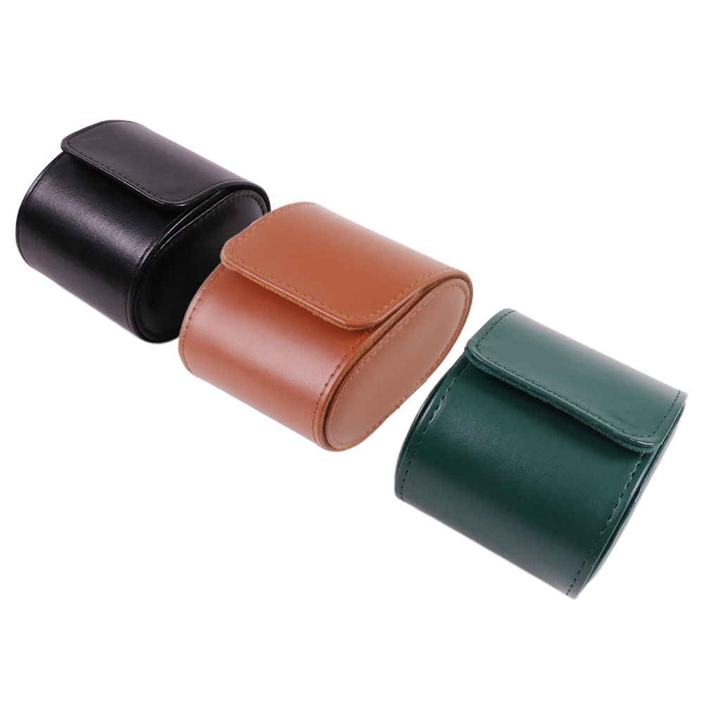 Luxury Watch Travel Case - Kotak Jam Tangan Kulit PU Klasik,