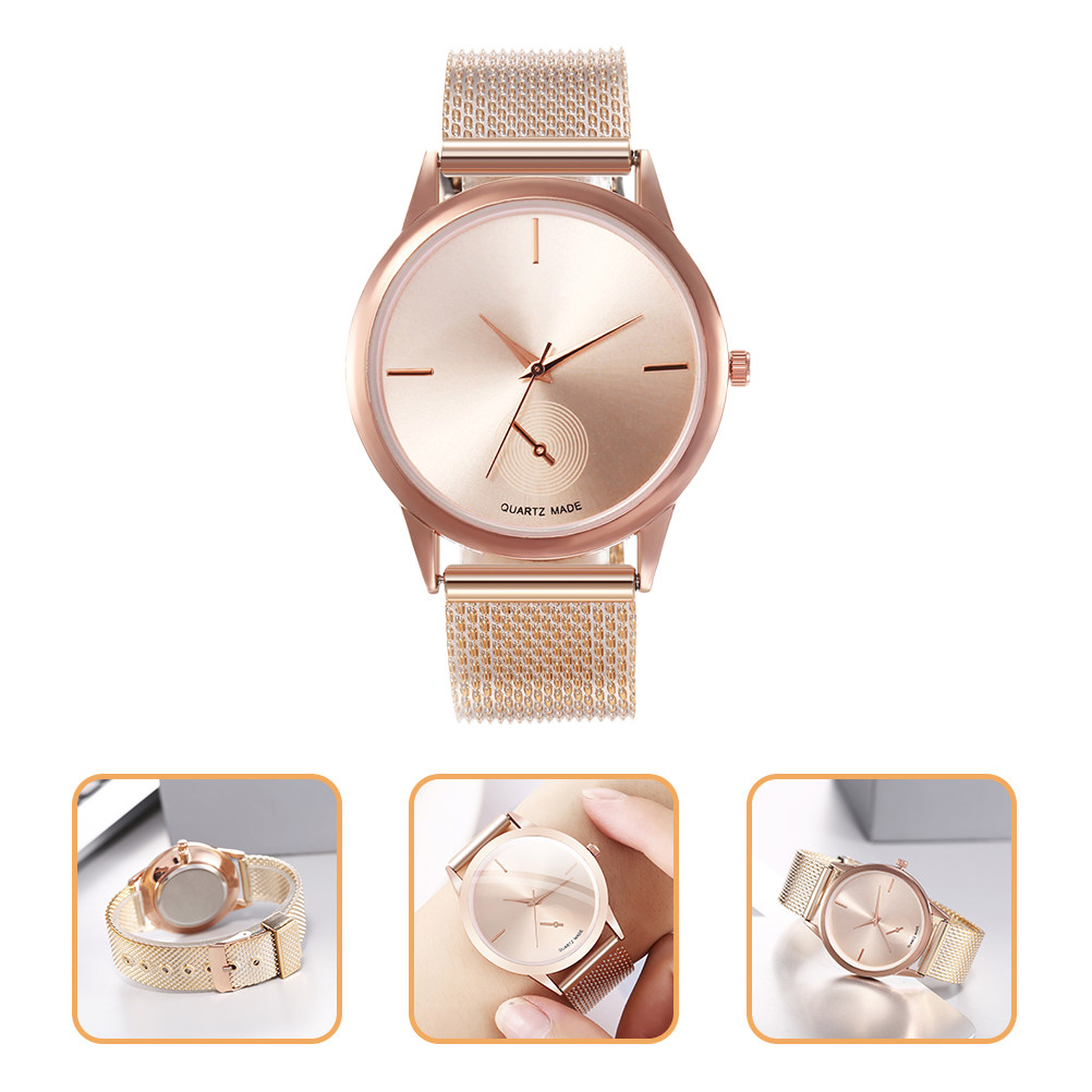 Luxury Watch White - Jam Tangan Wanita Elegan Berbahan Alloy
