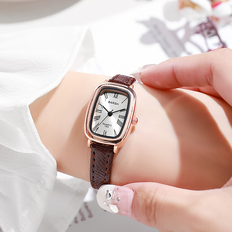 Luxury Watch Leather Strap - Jam Tangan Kuarsa Modis Jam Tangan