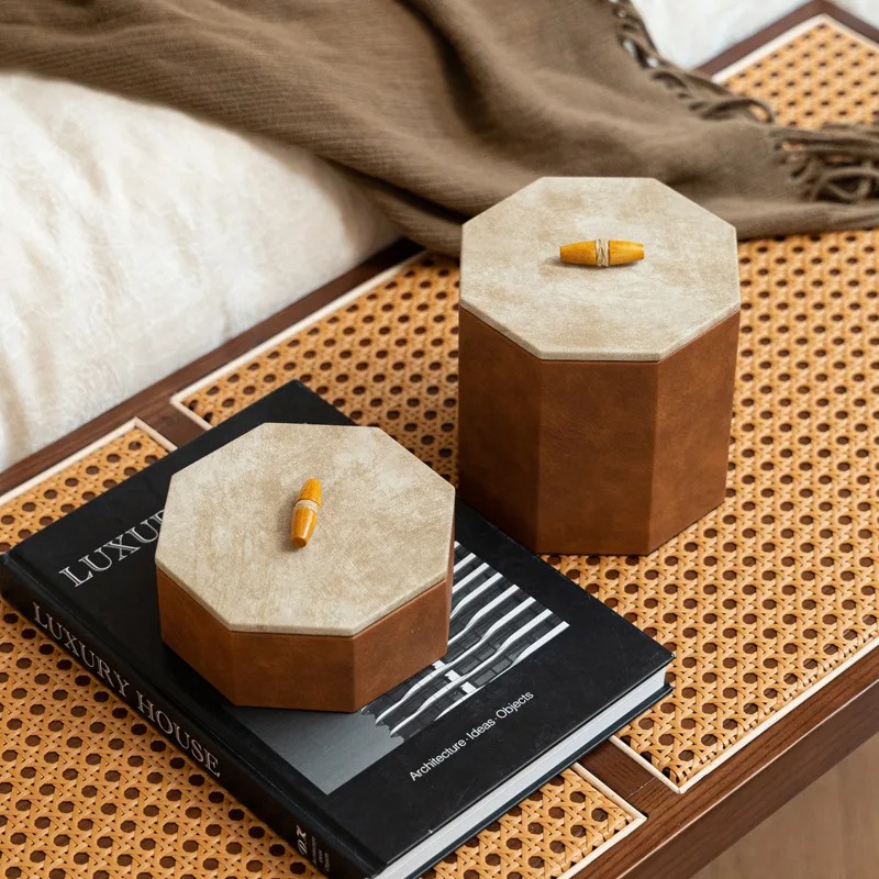 Luxury Watch Storage - Kotak Penyimpanan Jam Tangan Oktagonal Mewah