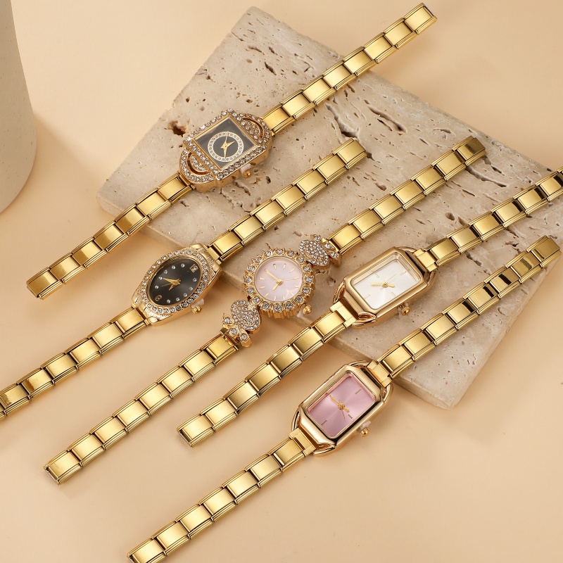 Luxury Watch Makes - Jam Tangan Modis Konektor Baja Tahan