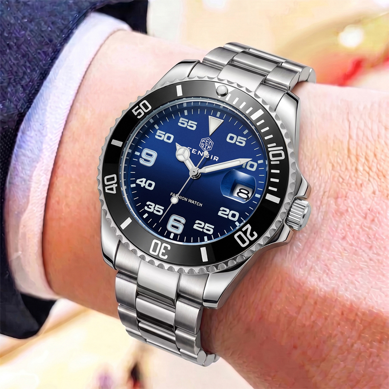 Luxury Watch Makes - Jam tangan quartz pria klasik dengan