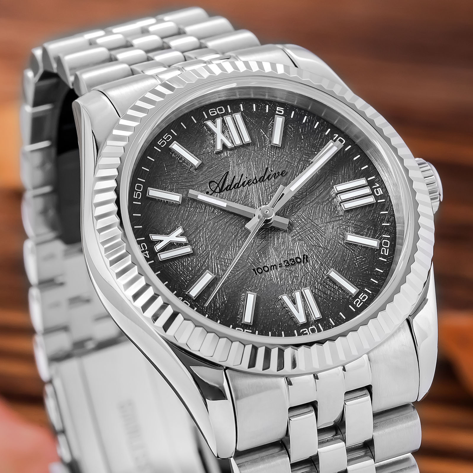 Luxury Watch Makes - ADDIESDIVE Jam Tangan Kaca Safir VH31