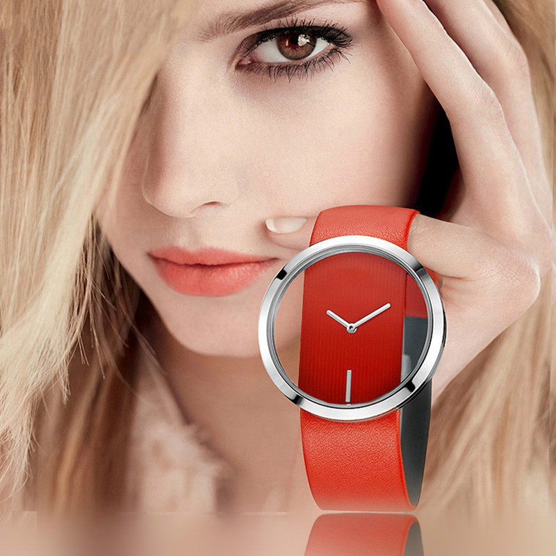 Luxury Watch Leather Strap - Wanita Jam Tangan Atas Merek Mewah