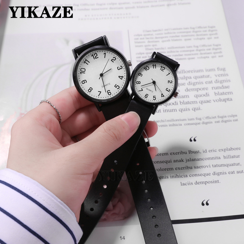Luxury Watch White - YIKAZE jam tangan wanita sederhana hitam
