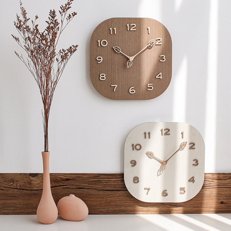 Luxury Watch House - Jam Dinding Modern Desain Kayu Sederhana