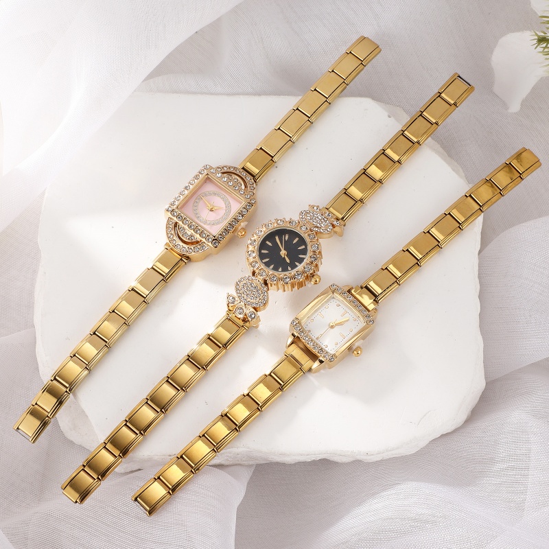 Luxury Watch Makes - Jam Tangan Modis Konektor Baja Tahan
