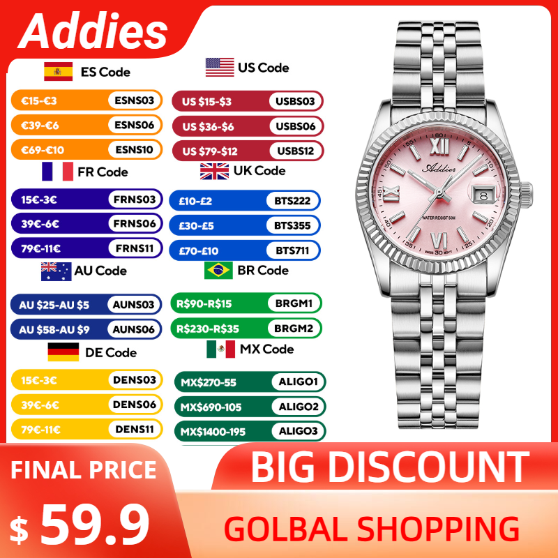 Luxury Watch Storage - Addies Jam Tangan Wanita Mewah Jam