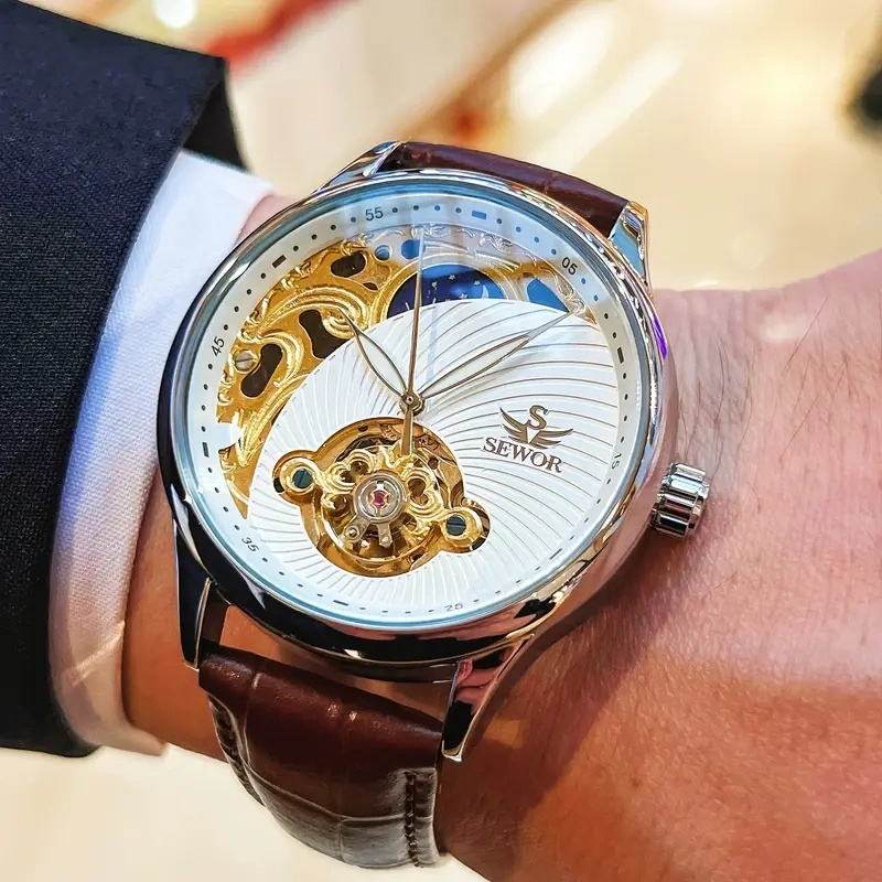 Luxury Watch Makes - Jam Tangan Mekanik Otomatis Pria Mewah