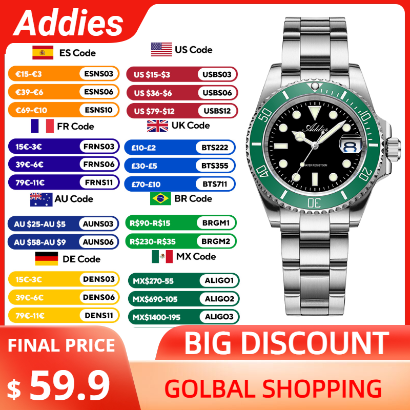 Luxury Watch Storage - Addies Jam Tangan Pasangan 36Mm Jam