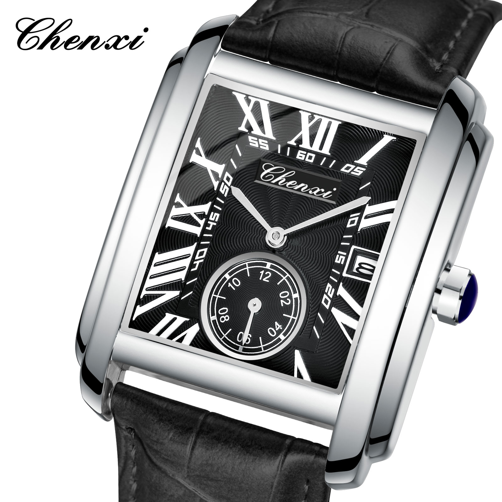 Chenxi 8216 Jam Tangan Tali Ku - Luxury Watch Holder For Men ulasan dan harga