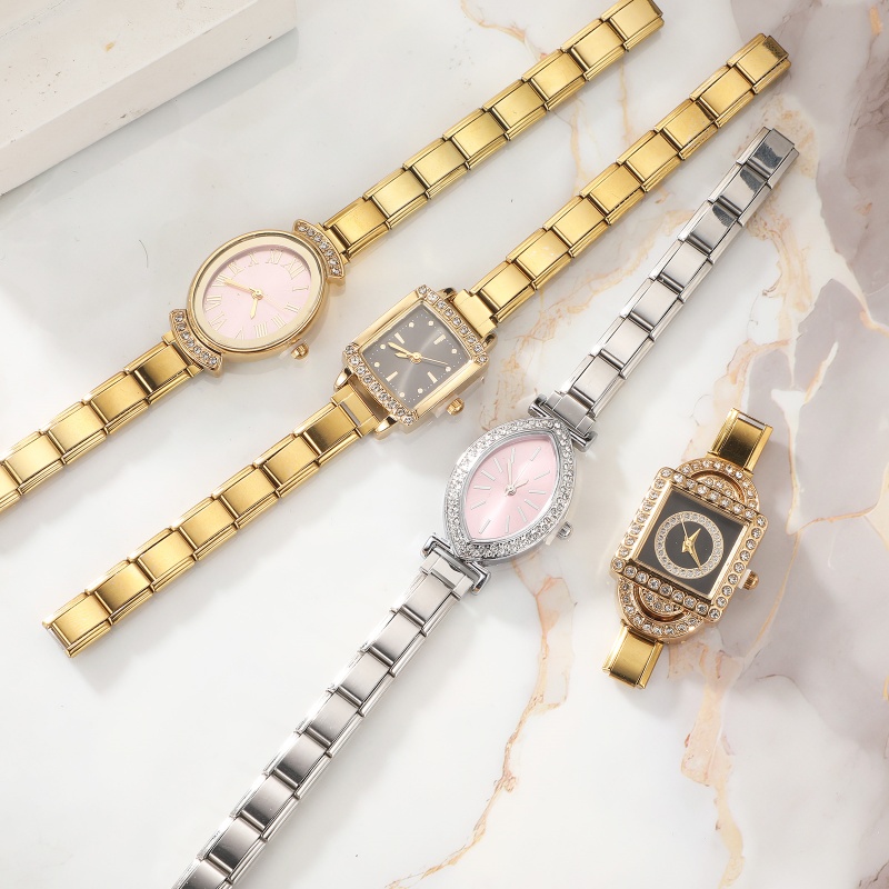Jam Tangan Modis Konektor Baja - Luxury Watch Makes ulasan dan harga