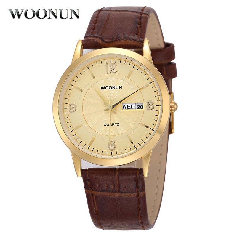 2020 WOONUN Jam Tangan Emas Be - Luxury Watch Holder For Men ulasan dan harga