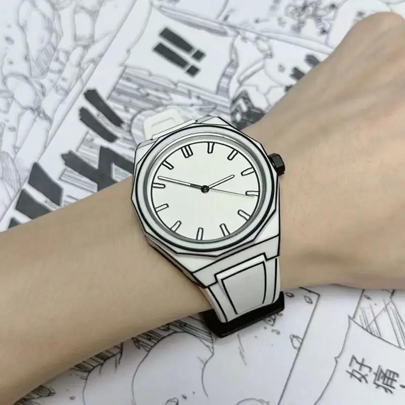 Jam Tangan Kuarsa Fashion Baru - Luxury Watch White ulasan dan harga