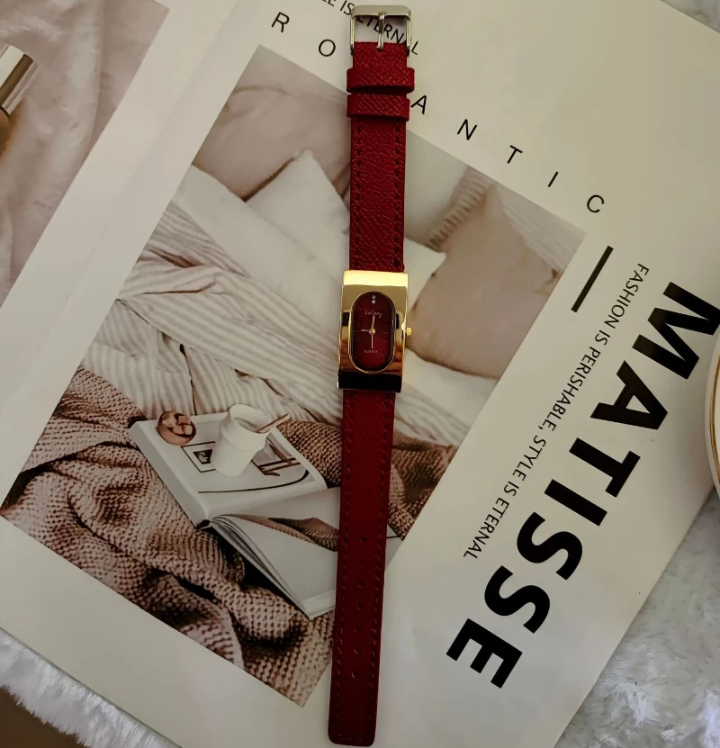 Jam Tangan Wanita Bermerek Mew - Luxury Watch Leather Strap ulasan dan harga