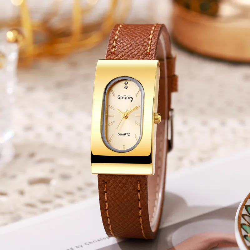 Jam Tangan Wanita Bermerek Mew - Luxury Watch Leather Strap ulasan dan harga