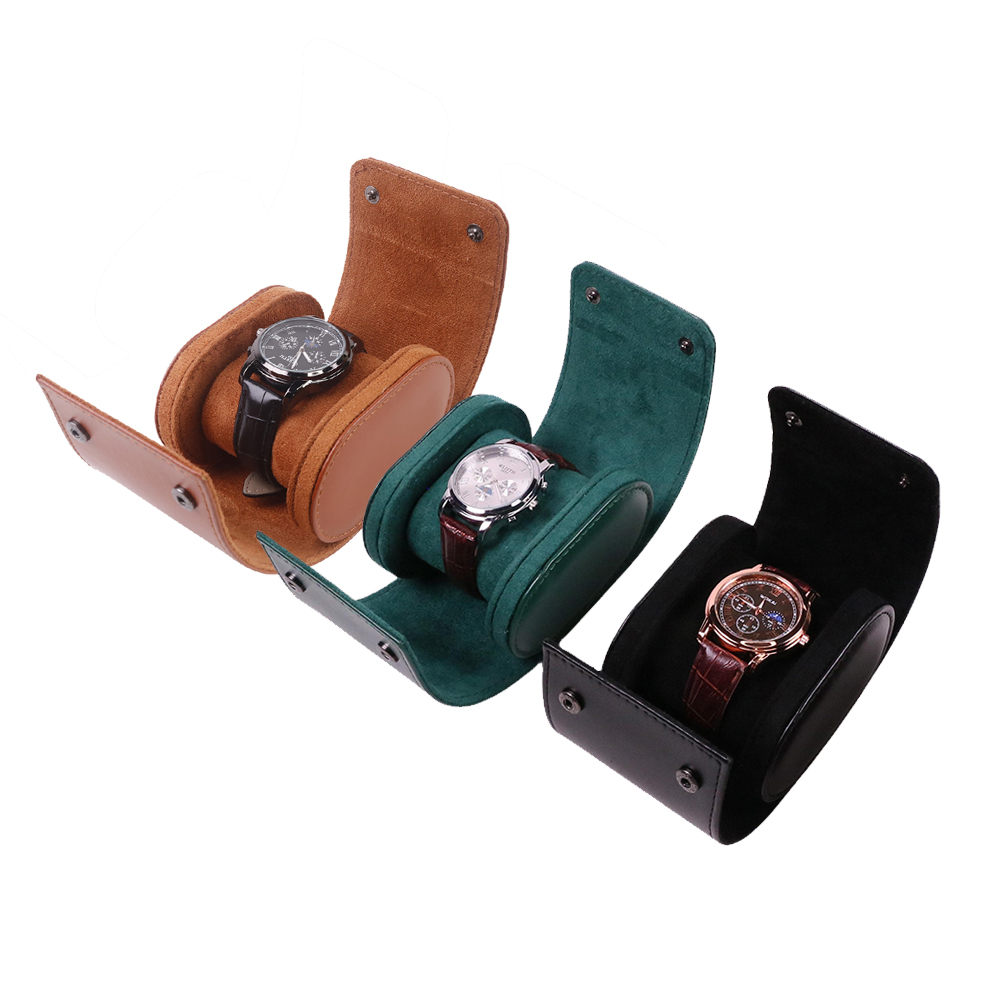 Kotak Jam Tangan Kulit PU Klas - Luxury Watch Travel Case ulasan dan harga