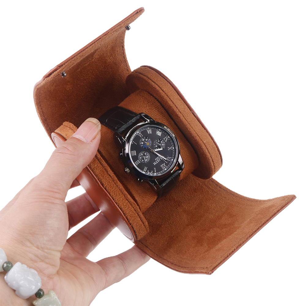 Kotak Jam Tangan Kulit PU Klas - Luxury Watch Travel Case ulasan dan harga