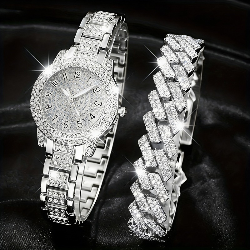 2PCS Set Jam Tangan Wanita Mew - Luxury Watch Arabic ulasan dan harga