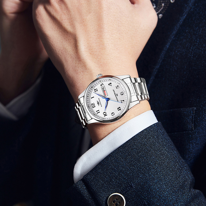 WLISTH Jam Tangan Pria Bermere - Luxury Watch Arabic ulasan dan harga