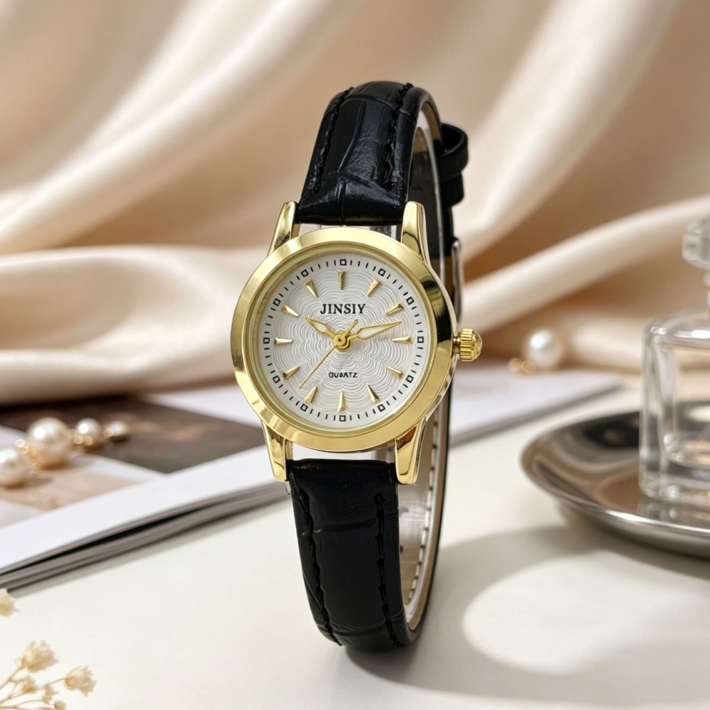 Jam Tangan Quartz Tali Kulit F - Luxury Watch Leather Strap ulasan dan harga