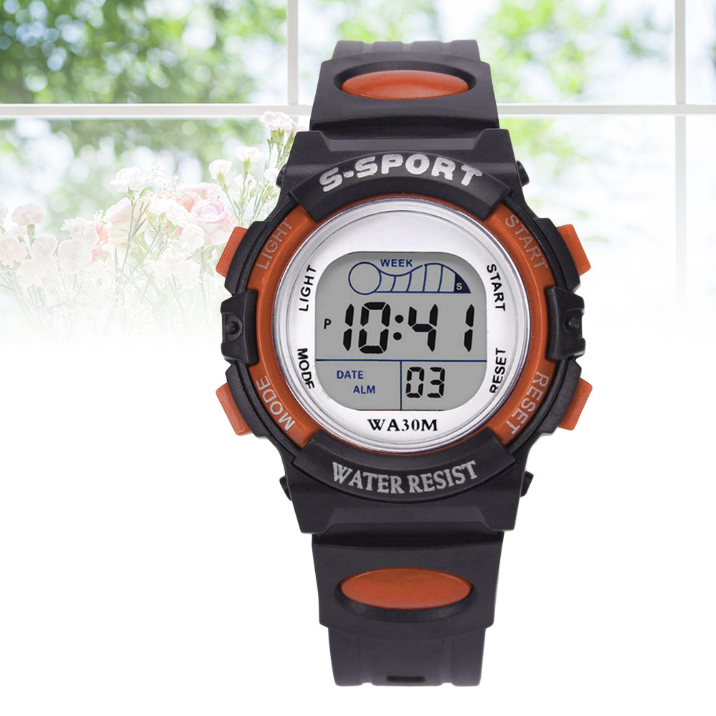 Jam Tangan Elektronik Pelajar  - Luxury Watch White ulasan dan harga