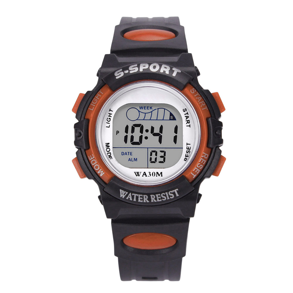 Jam Tangan Elektronik Pelajar  - Luxury Watch White ulasan dan harga