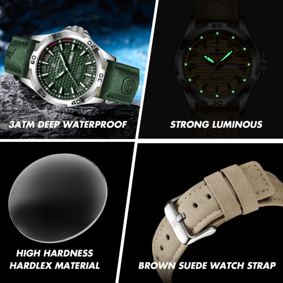 PAAZOMU Jam Tangan Pria Merek  - Luxury Watch Holder For Men ulasan dan harga