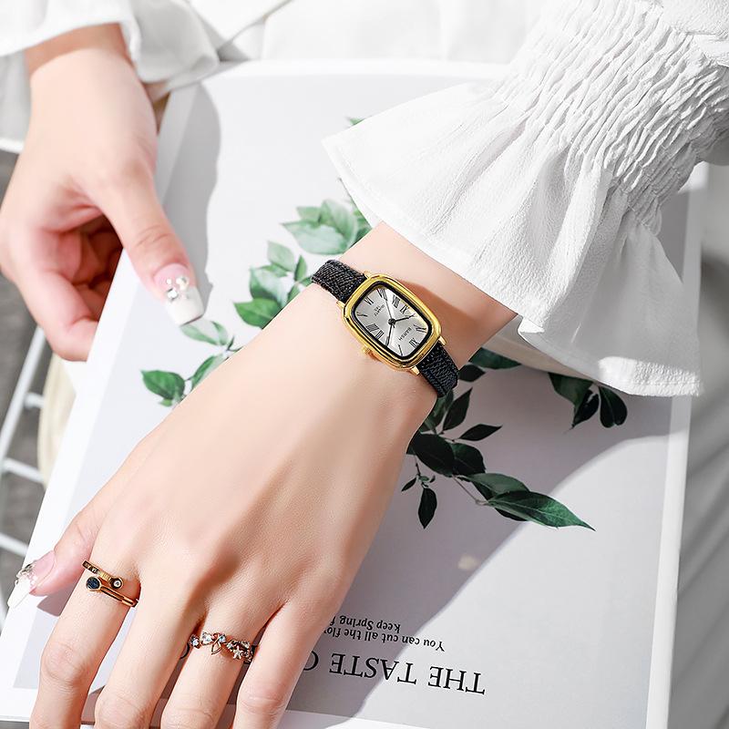 Jam Tangan Kuarsa Modis Jam Ta - Luxury Watch Leather Strap ulasan dan harga