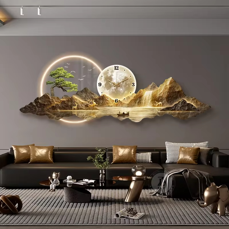 Jam dinding desain mewah ruang - Luxury Watch House ulasan dan harga