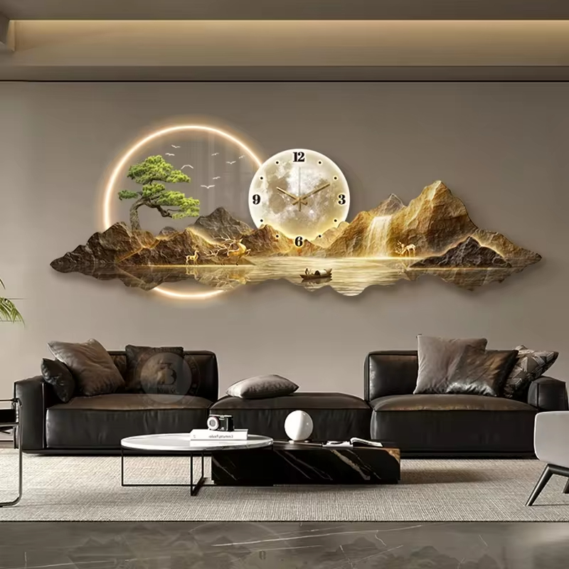 Jam dinding desain mewah ruang - Luxury Watch House ulasan dan harga