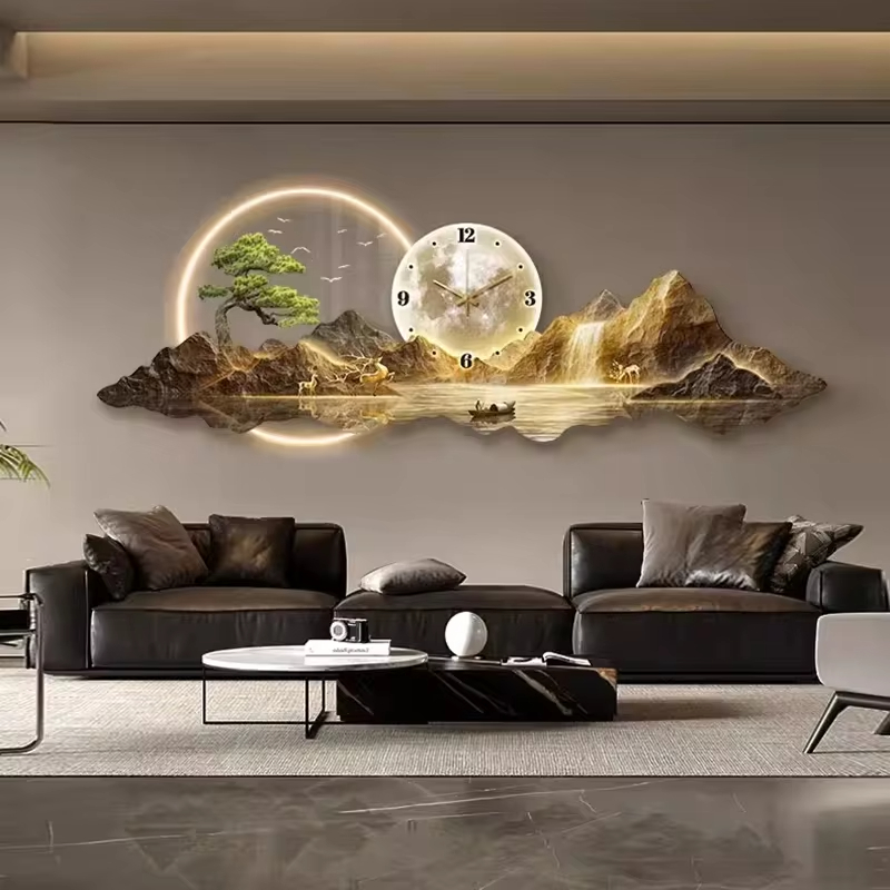 Jam dinding desain mewah ruang - Luxury Watch House ulasan dan harga