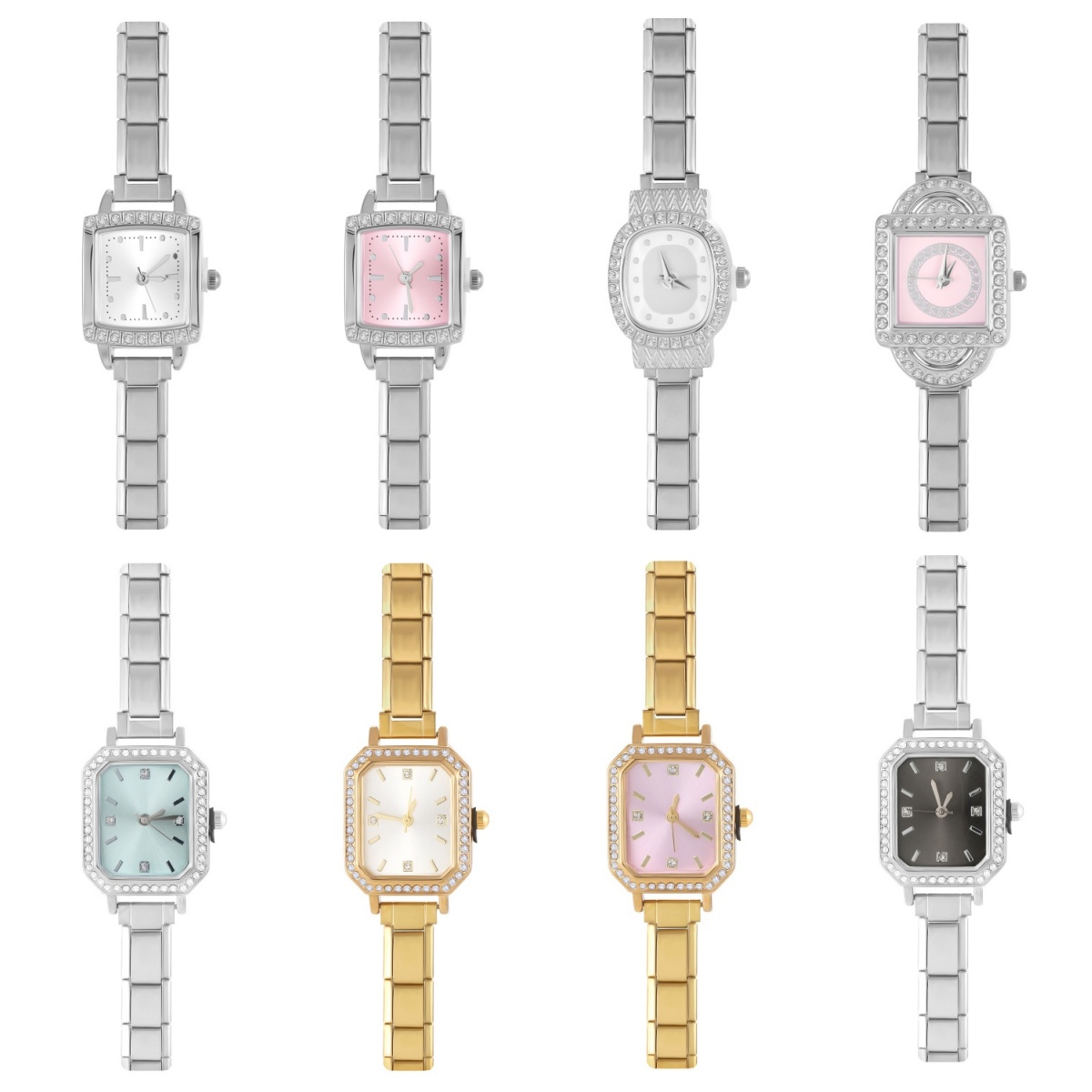 Jam Tangan Modis Konektor Baja - Luxury Watch Makes ulasan dan harga