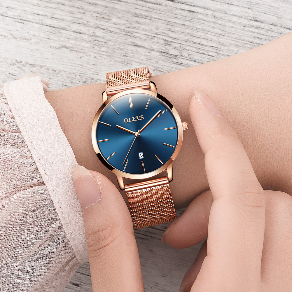 OLEVS Jam Tangan untuk Wanita  - Luxury Watch Storage ulasan dan harga