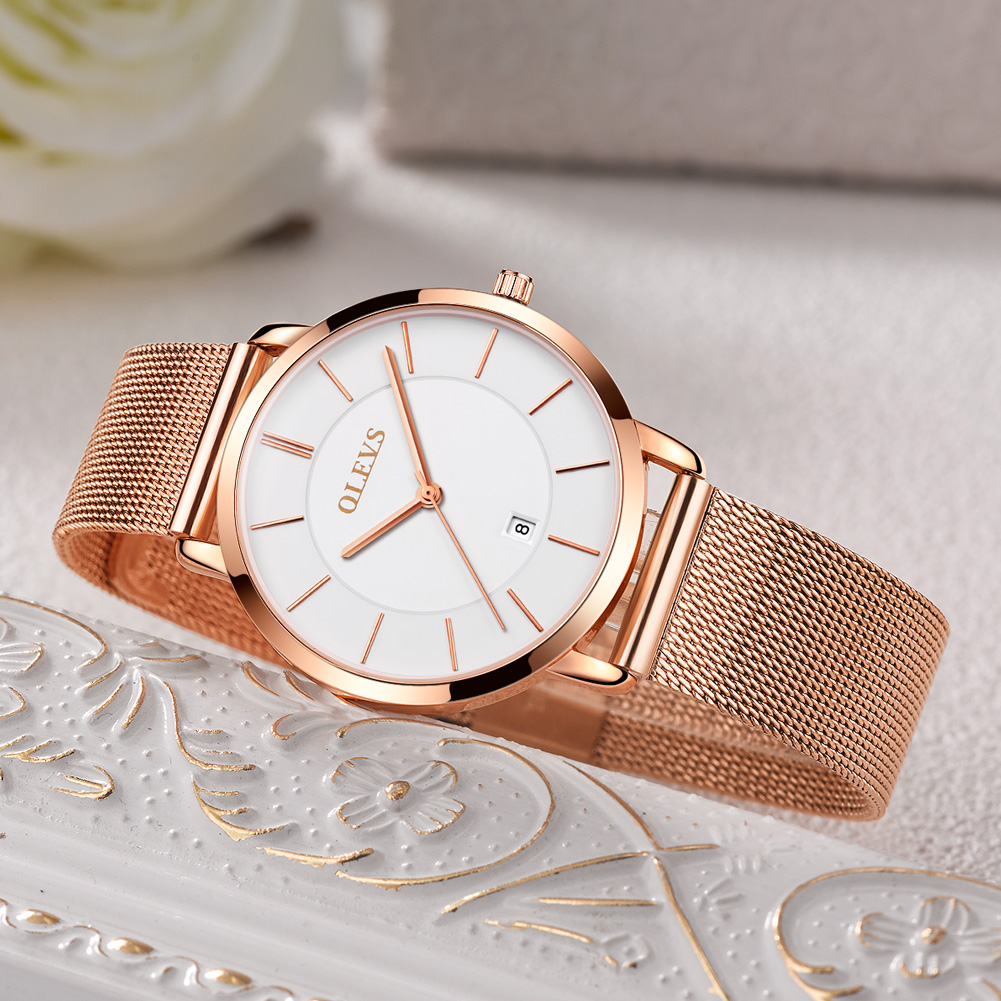 OLEVS Jam Tangan untuk Wanita  - Luxury Watch Storage ulasan dan harga