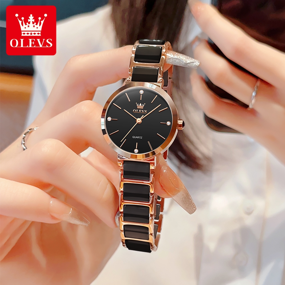 Jam Tangan Wanita OLEVS 5877 M - Luxury Watch Storage ulasan dan harga