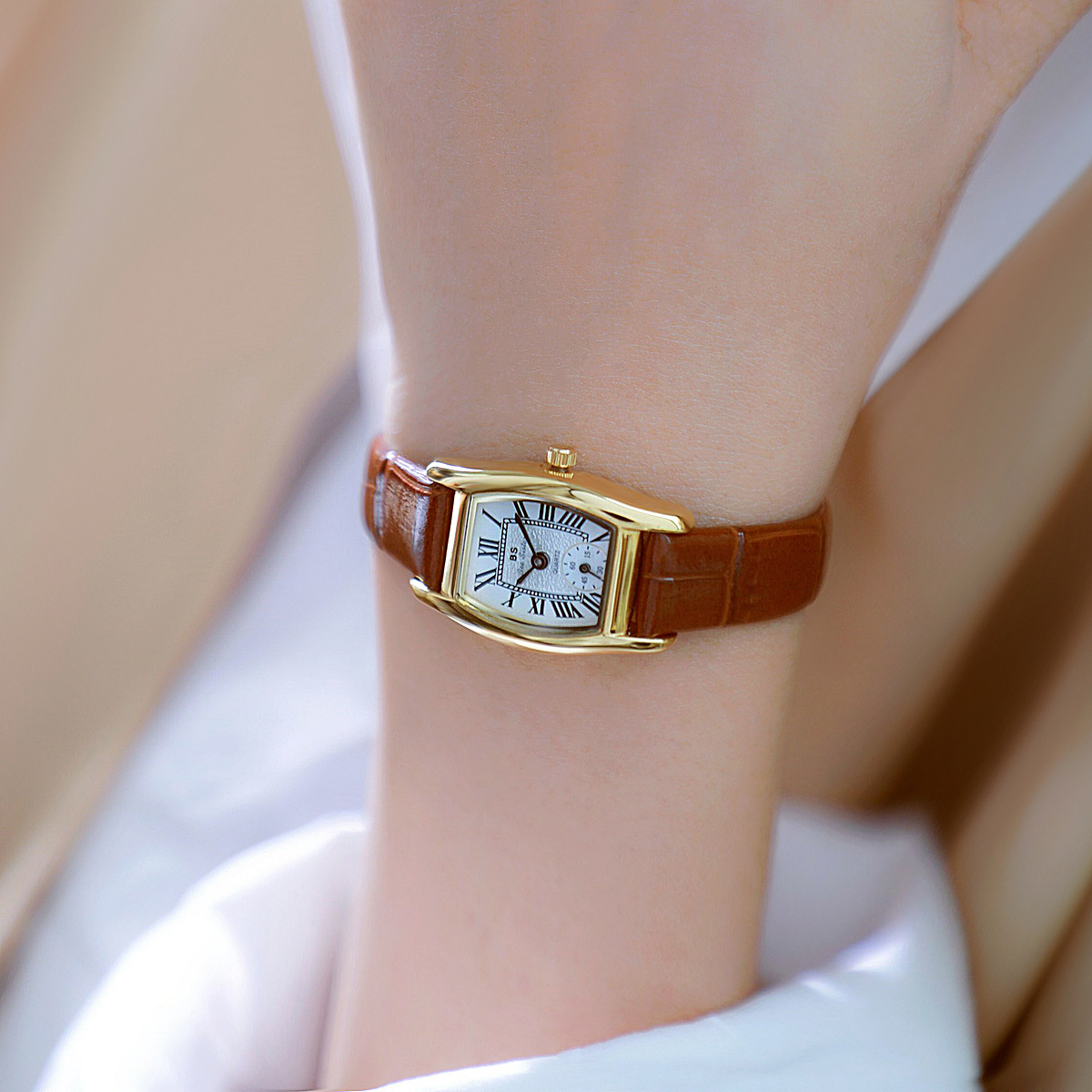 Jam Tangan Wanita BS Jam Tanga - Luxury Watch Leather Strap ulasan dan harga