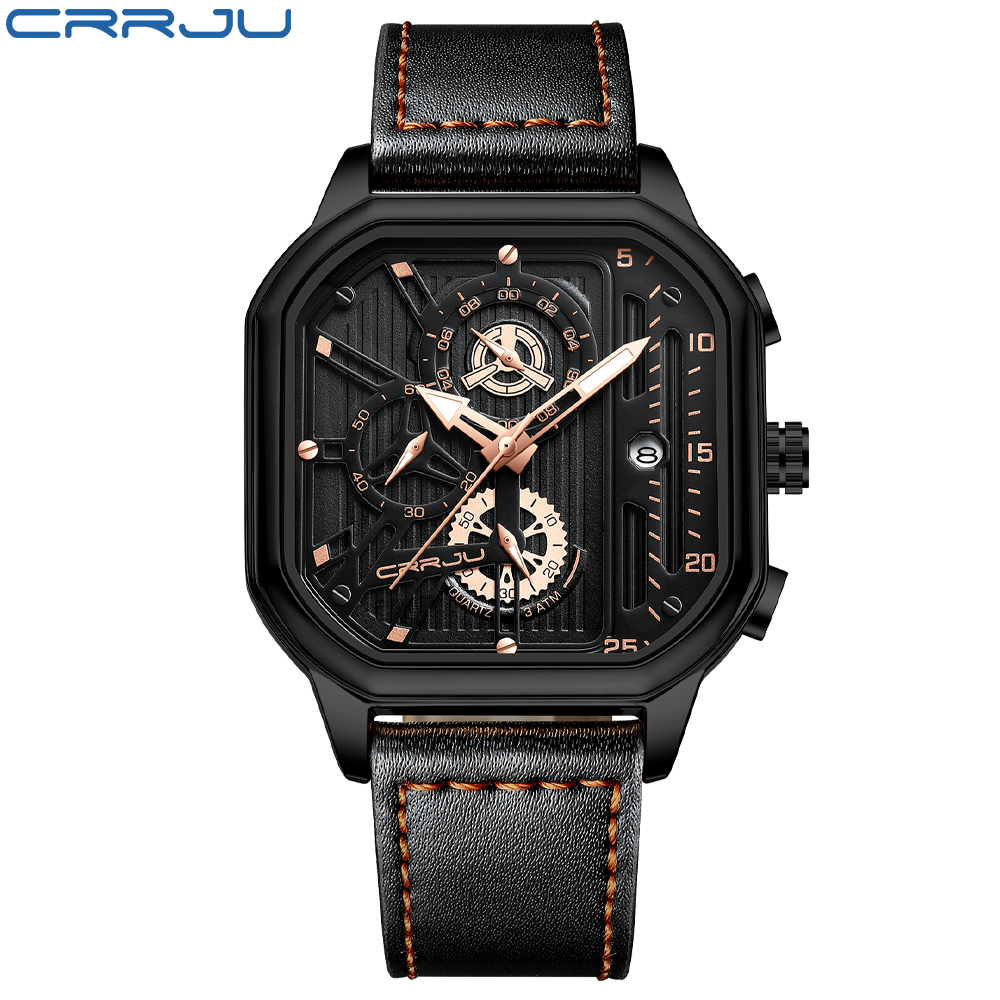 CRRJU Jam Tangan Pria Jam Tang - Luxury Watch Holder For Men ulasan dan harga
