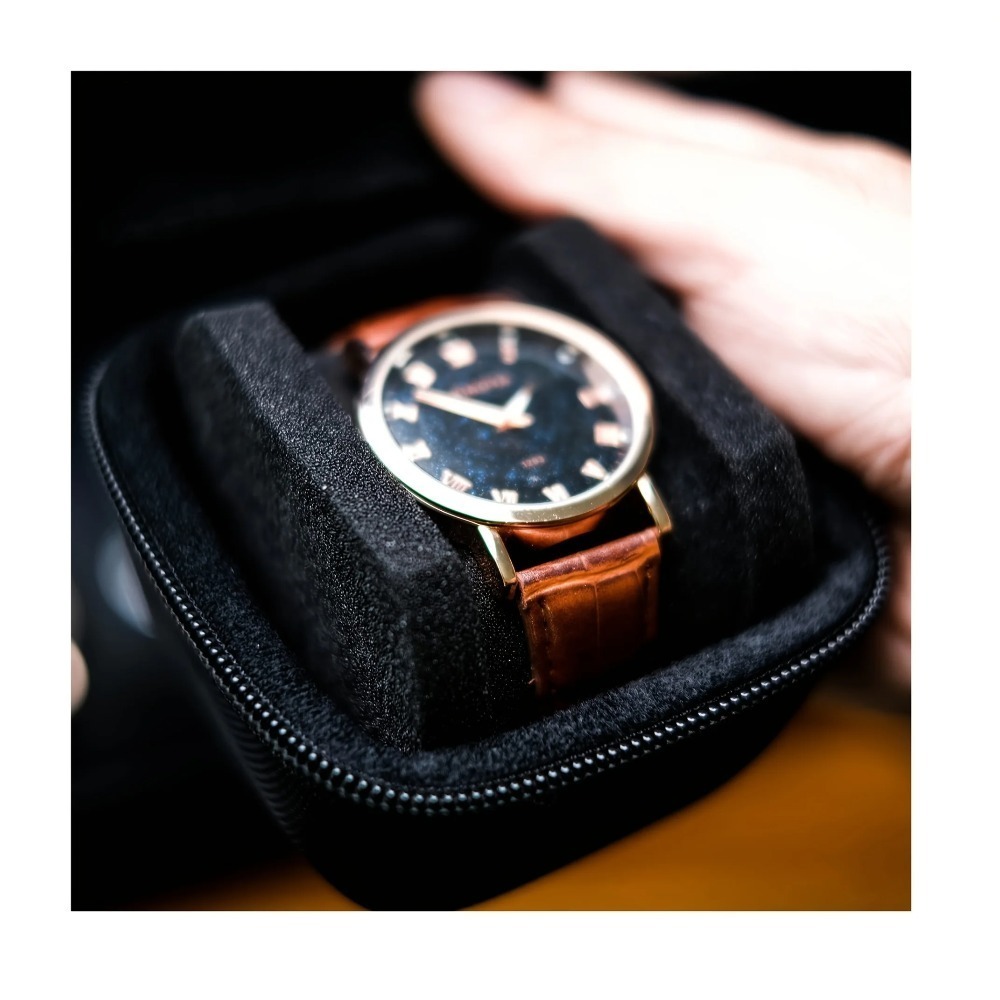 1 Buah Kotak Penyimpanan Jam T - Luxury Watch Travel Case ulasan dan harga