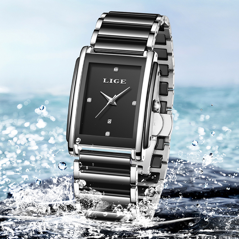 LIGE Jam Tangan Wanita Mewah B - Luxury Watch Storage ulasan dan harga