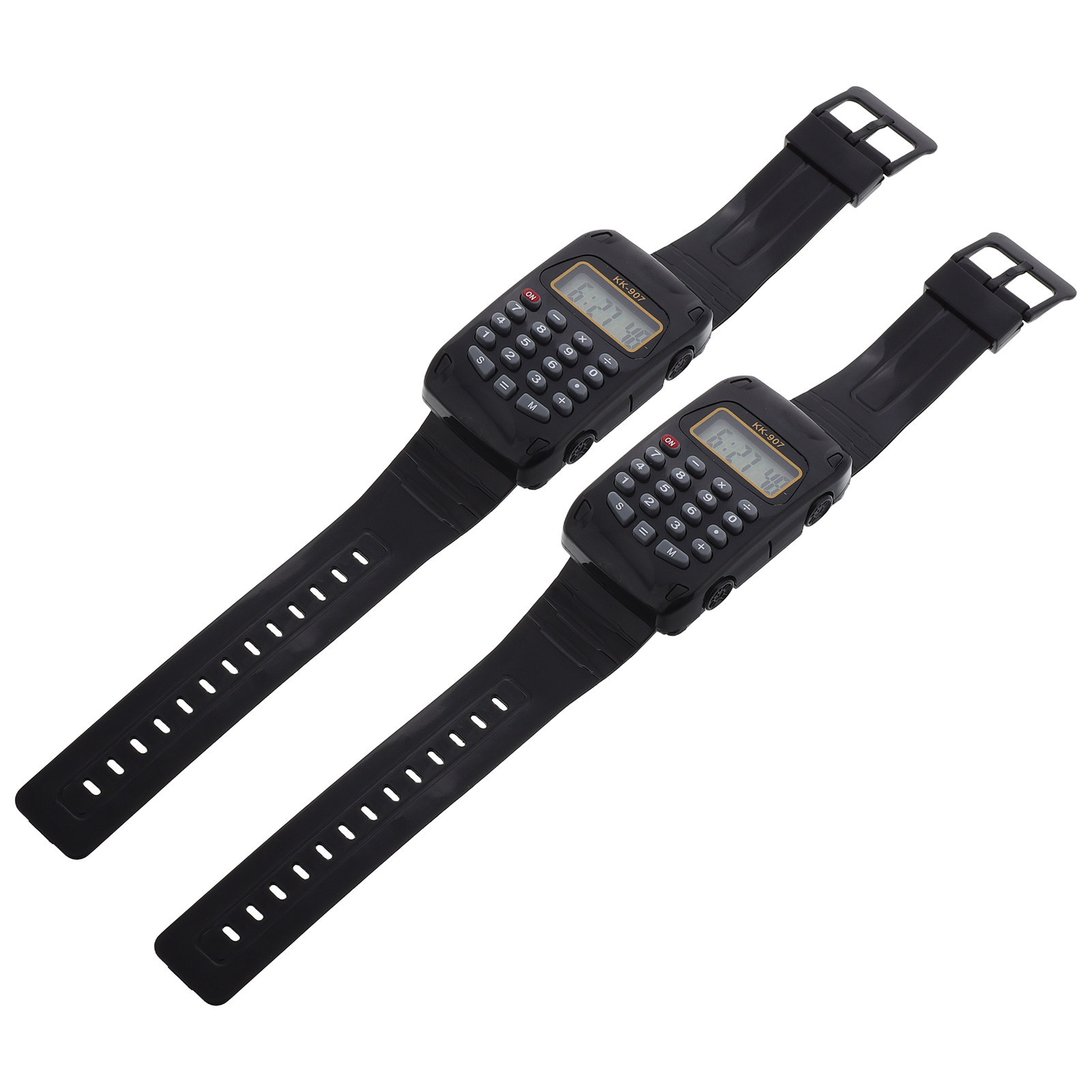 2 Buah Jam Tangan Kalkulator E - Luxury Watch White ulasan dan harga