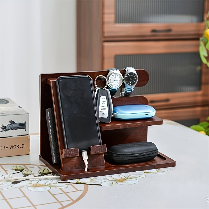 Rak Penyimpanan Kayu Walnut Me - Luxury Watch House ulasan dan harga