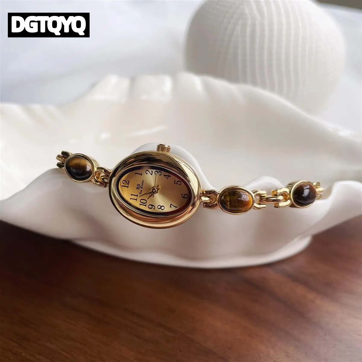 Jam Tangan Wanita Kuarsa Antik - Luxury Watch Green Dial ulasan dan harga