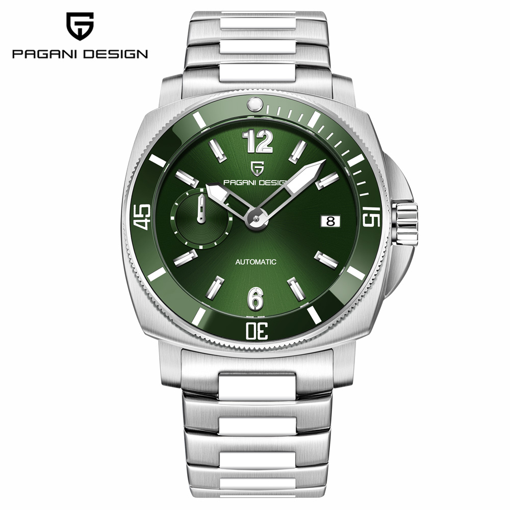 PAGANI DESIGN Jam Tangan Pria  - Luxury Watch Green Dial ulasan dan harga