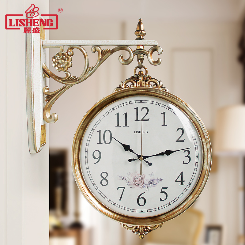 Jam Dinding Seni Emas Desain N - Luxury Watch House ulasan dan harga