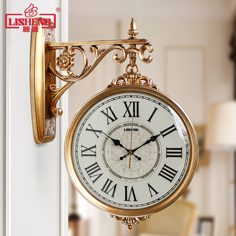 Jam Dinding Seni Emas Desain N - Luxury Watch House ulasan dan harga