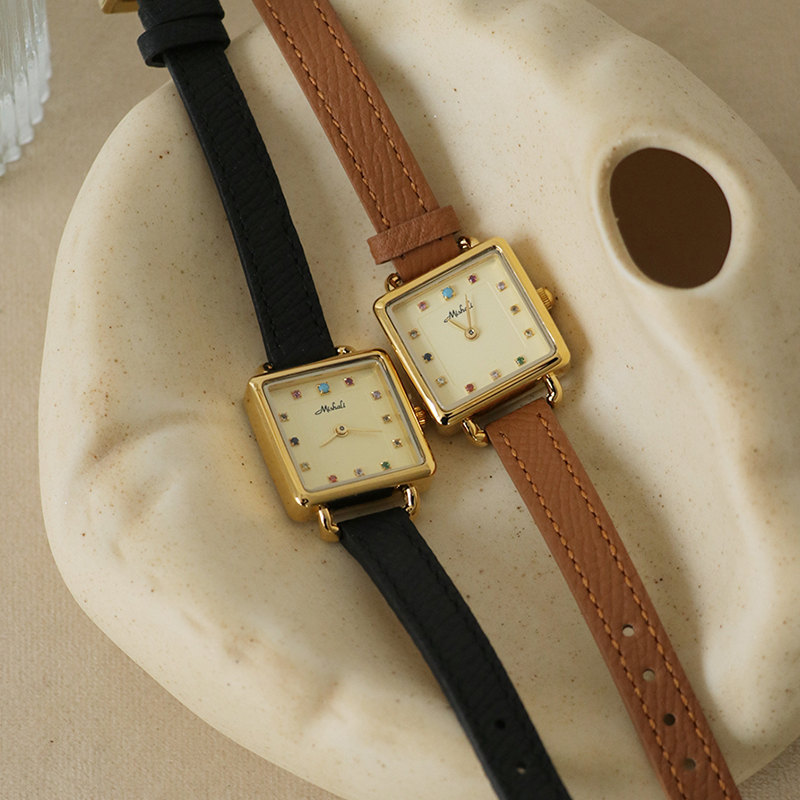 Jam Tangan Wanita Asli, Gaya P - Luxury Watch Leather Strap ulasan dan harga