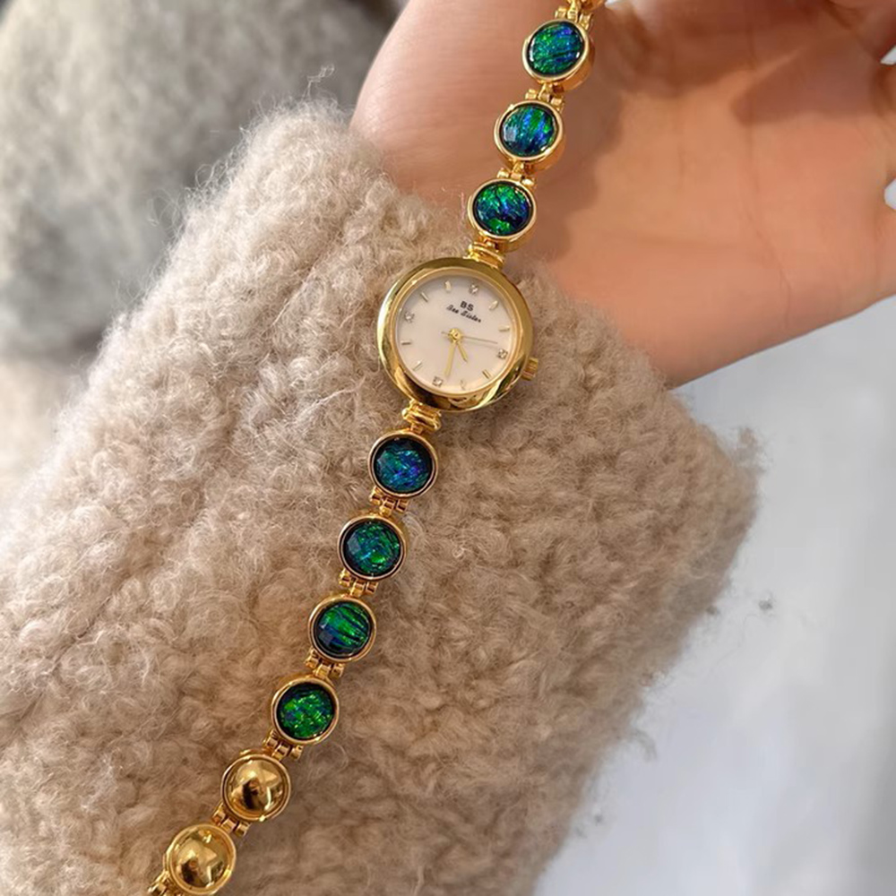 Jam Tangan Wanita Mewah Gelang - Luxury Watch Green Dial ulasan dan harga